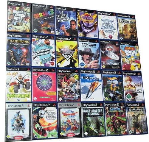Playstation selezione giochi - selezione,
