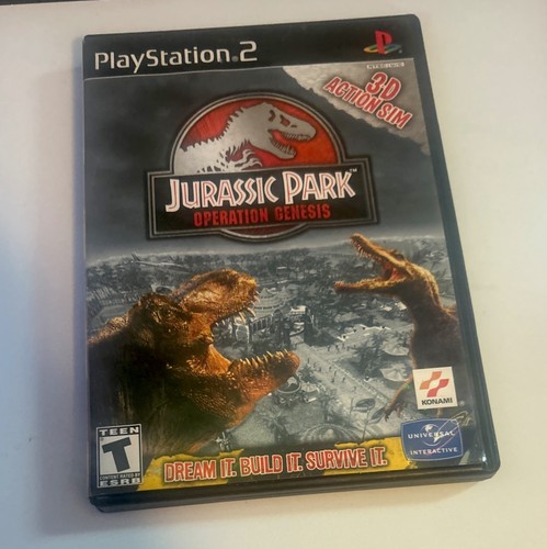 Ps2 jurassic park operation - park,